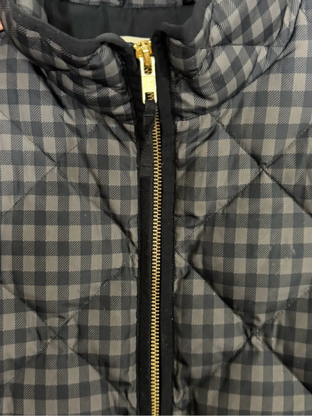 J. Crew sleeveless quilted